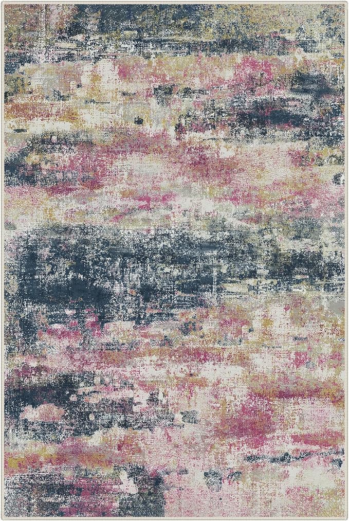 BEIMO Area Rugs 6x9 for Living Room Bedroom, Modern Abstract Machine Washable - Image 5