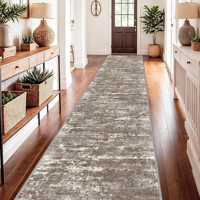 Washable Carpet Runners for Hallway 14ft-Non Slip Floor Runners for Dogs by TTelephant