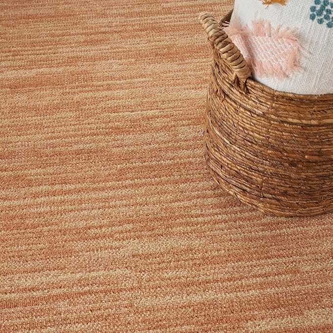 Nourison Home Nourison Essentials Rust 7' x 10' Area Rug - Image 6