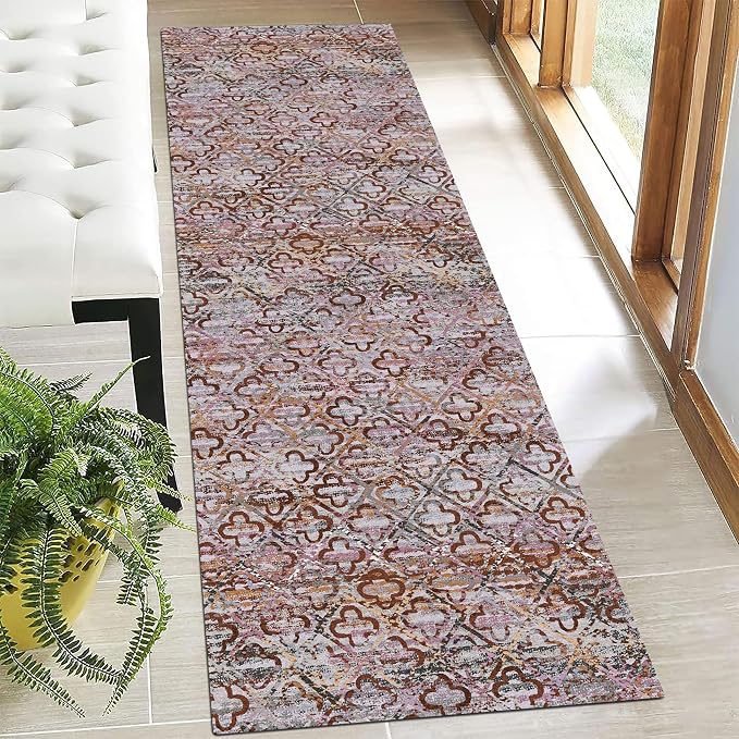 RUGSURE Washable Area Rugs, Pet & Child Friendly, Vibrant Colors Rugs by RUGSURE