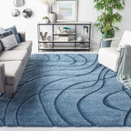 SAFAVIEH Florida Shag Collection X-Large Area Rug - Image 2