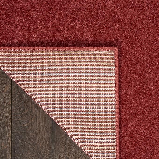 Nourison Home Nourison Essentials Brick Red 2' x 4' Area Rug - Image 4