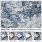 8x10 Area Rug for Living Room Bedroom: Large Washable Rug - Image 9