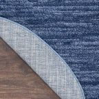 Nourison Home Nourison Essentials Navy Blue 6' x 9' Oval Area Rug - Image 10