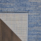 Nourison Home Nourison Essentials Blue Grey 10' x 14' Area Rug - Image 6