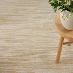 Nourison Home Nourison Essentials Ivory Gold 6' x 9' Area Rug - Image 6