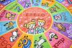 KC Cubs Educational Kids Rug – ABC Alphabet Learning Mat – Farmhouse Animal - Image 3