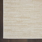 Nourison Home Nourison Essentials Ivory Beige 2'2" x 20' Area Rug - Image 5