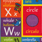 KC Cubs Bilingual Educational Kids Rug – English & Spanish ABC Alphabet - Image 3