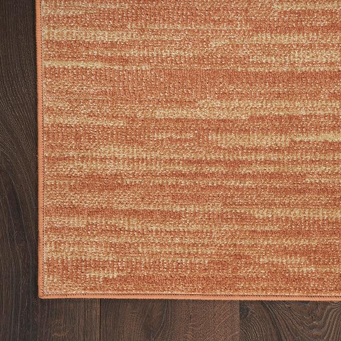 Nourison Home Nourison Essentials Rust 2'2" x 10' Area Rug - Image 4