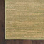 Nourison Home Nourison Essentials Green Gold 4' x 6' Area Rug - Image 7