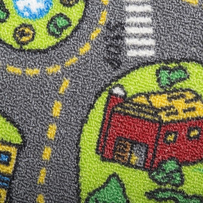 Kids Carpet Playmat Rug City Life Great - Image 4