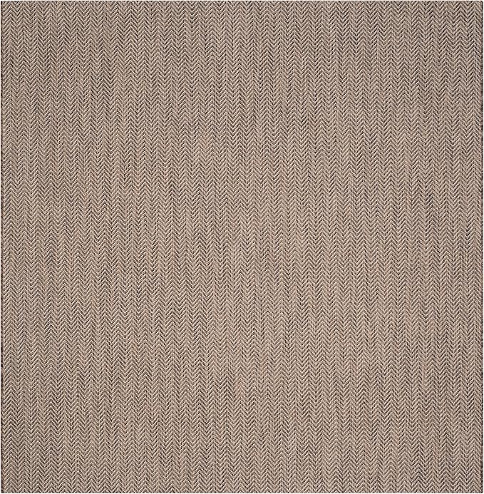 SAFAVIEH Outdoor Square Rug 5'3" - Image 2